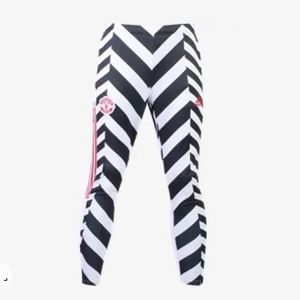 MANCHESTER UNITED Adidas White Tiro AEROREADY Track Pant - 2XL - Brand New!